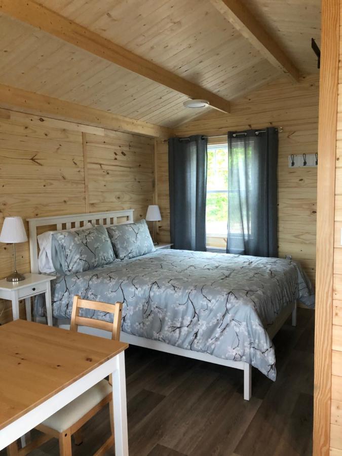 Les Chalets De La Colline Inc Baie-Sainte-Catherine Dış mekan fotoğraf